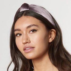 NWOT Lele Sadoughi Velvet Knotted Headband